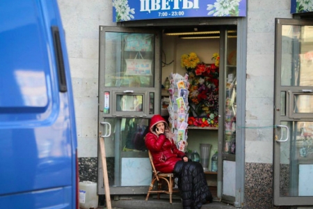 В Красноярске протестующие предприниматели перекрыли движение