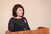 Выступление члена Совета координаторов Коалиции киоскеров Натальи Судницыной 