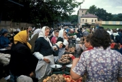 Один из московских рынков на снимке из архива агенства Keystone-France, 1967 год